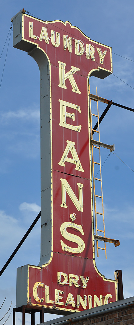 historic keans sign