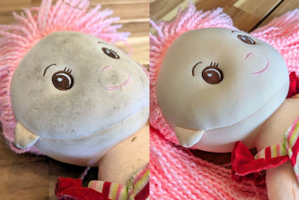 doll restoration before and after