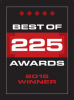 Best of 225 Dry Cleaning Award Logo